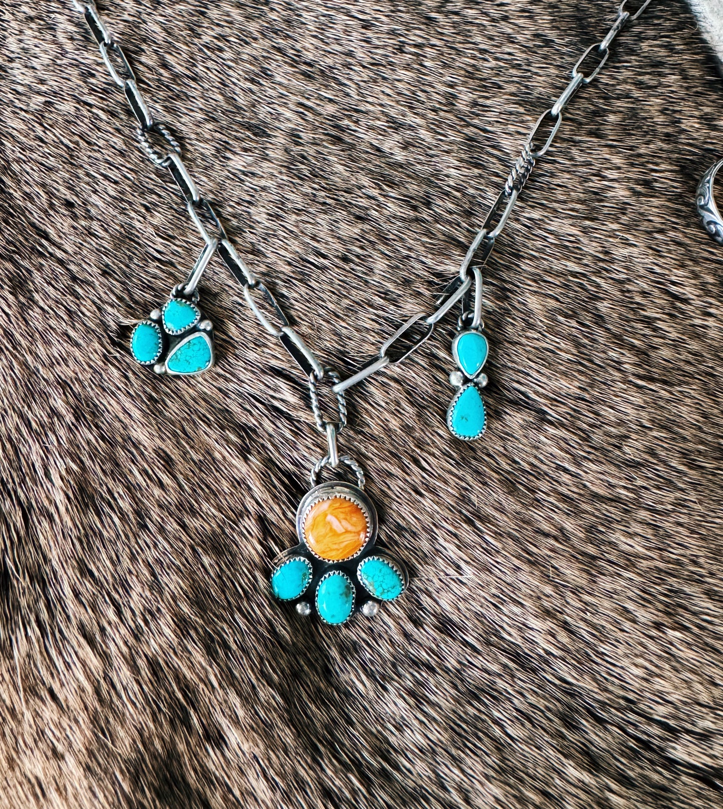 Spiny Charm Necklace