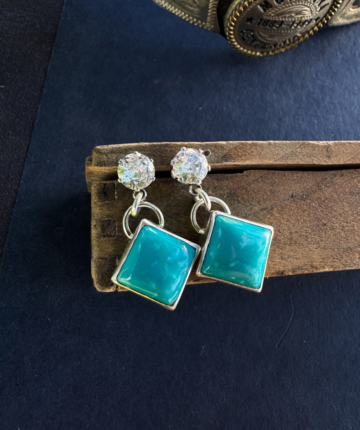 CZ & Kingman Studs