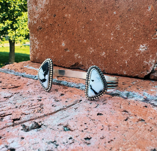 White Buffalo Cuff