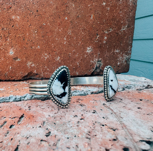 White Buffalo Cuff