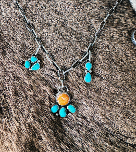 Spiny Charm Necklace