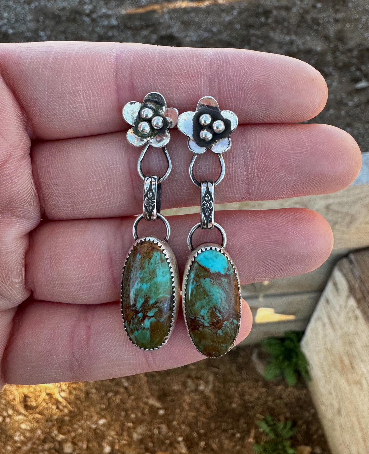Royston Flower Dangles