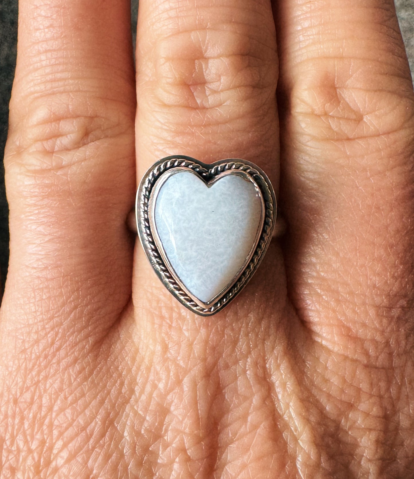 Pink Heart Ring