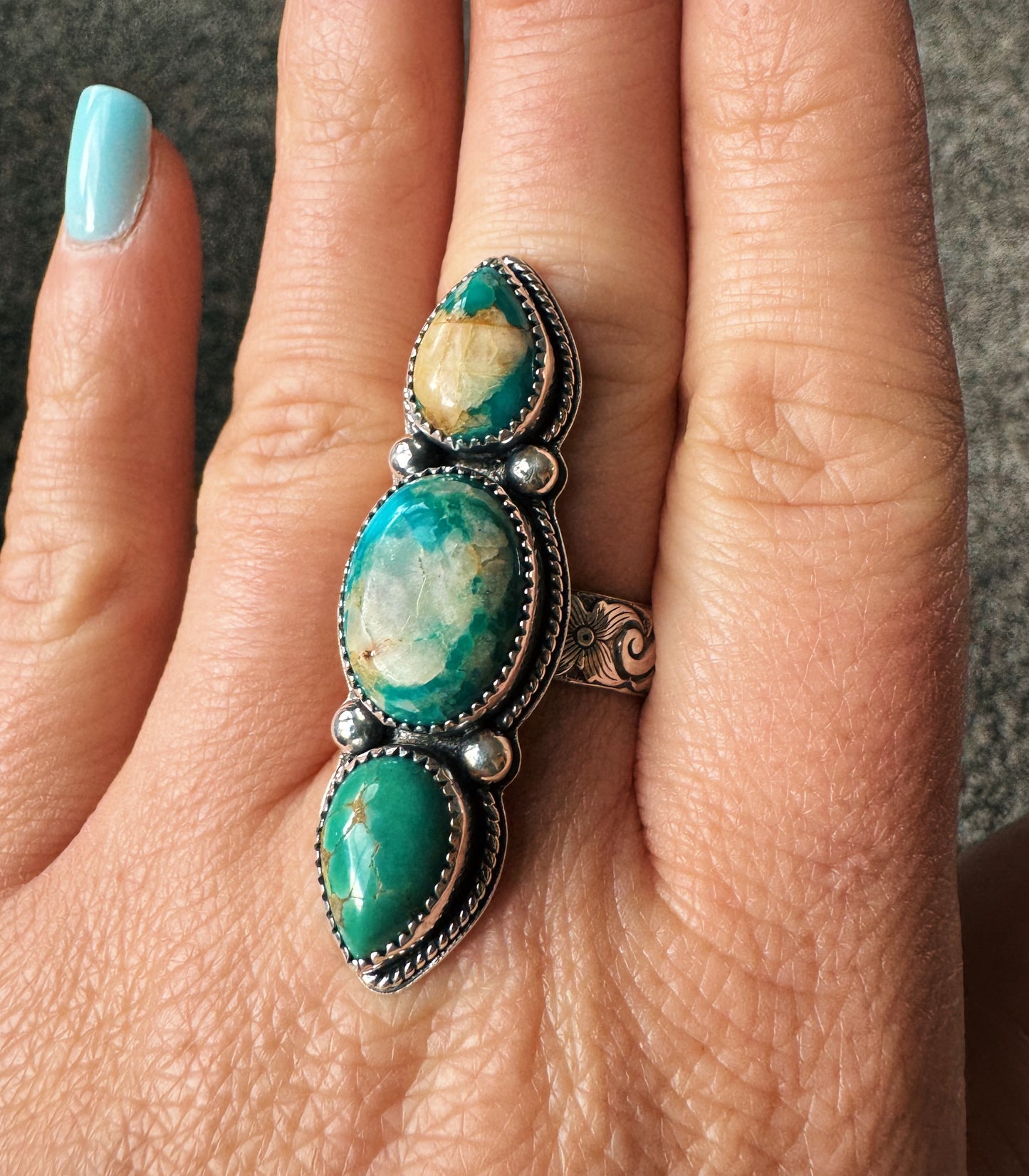 Royston 3 Stone Ring