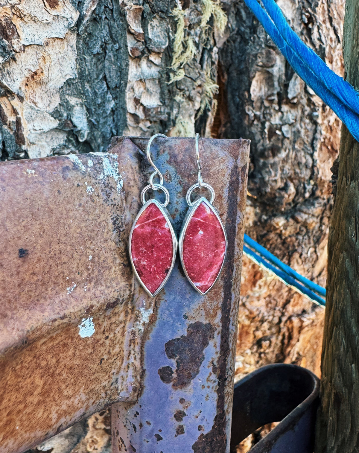 Thulite Dangles